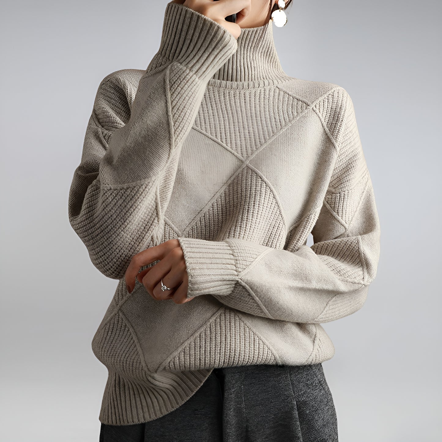 Giselle™ | Soft Cashmere Turtleneck