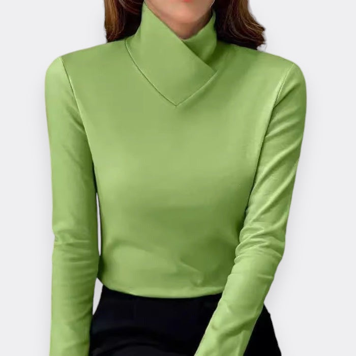 Sophia | Elegant Turtleneck With High Collar