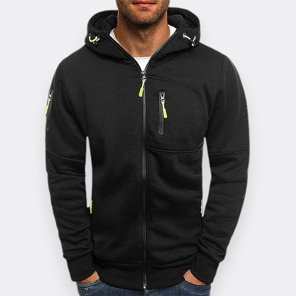 Matthias | Relaxed Zip-Up Hoodie